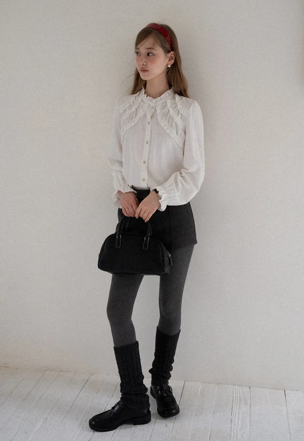 Women Elegant Pleated Shorts with Pockets High Waist