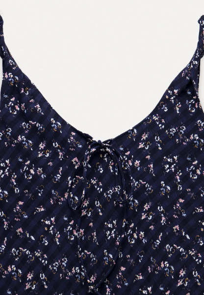 Floral Tie Strap Dress