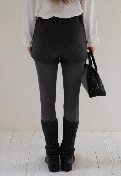 Women Elegant Pleated Shorts with Pockets High Waist