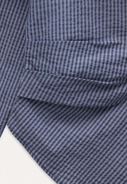 Off-Shoulder Ruffled Checkered Top with Long Sleeves