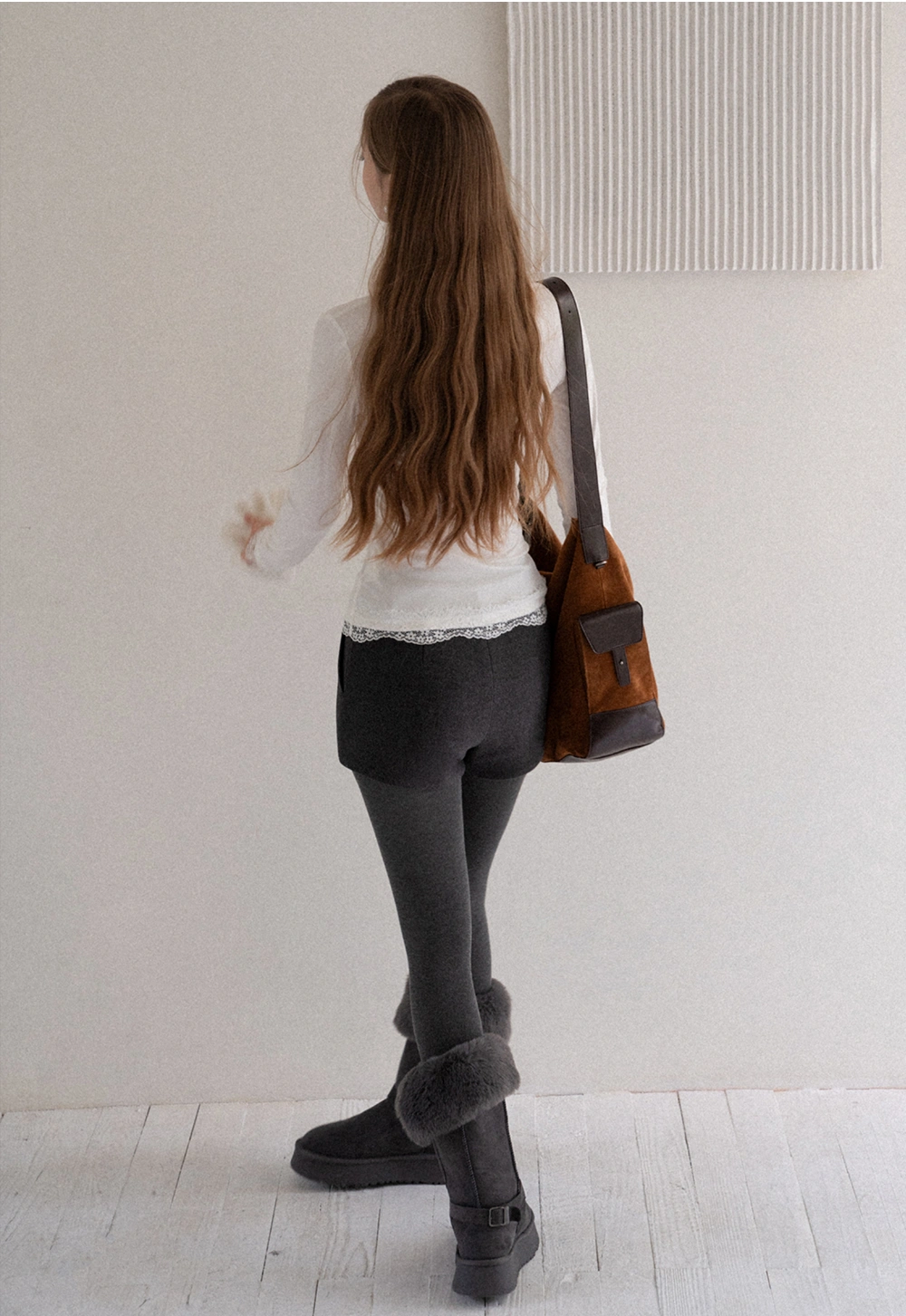 Women Elegant Pleated Shorts with Pockets High Waist