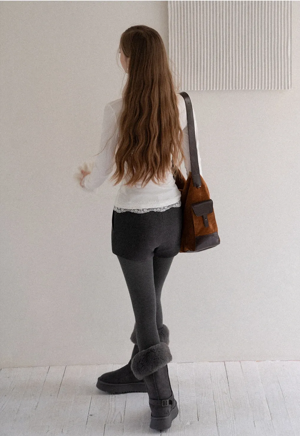 Women Elegant Pleated Shorts with Pockets High Waist