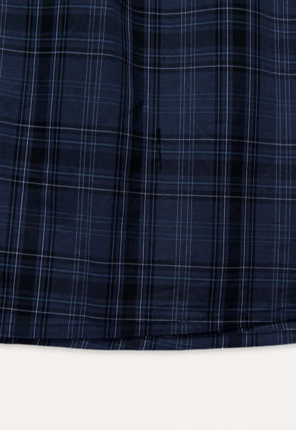 Women's Plaid High Waist Maxi Skirt