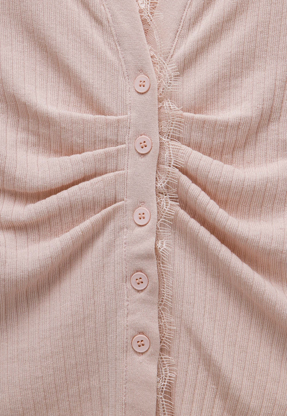 Ruched Button Front Tee3