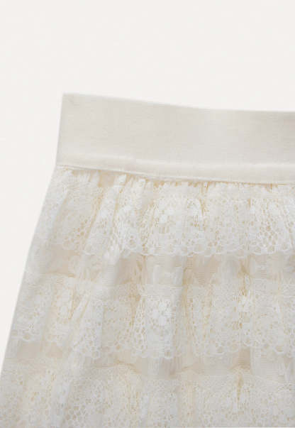 Elegant Ruffled Skirt
