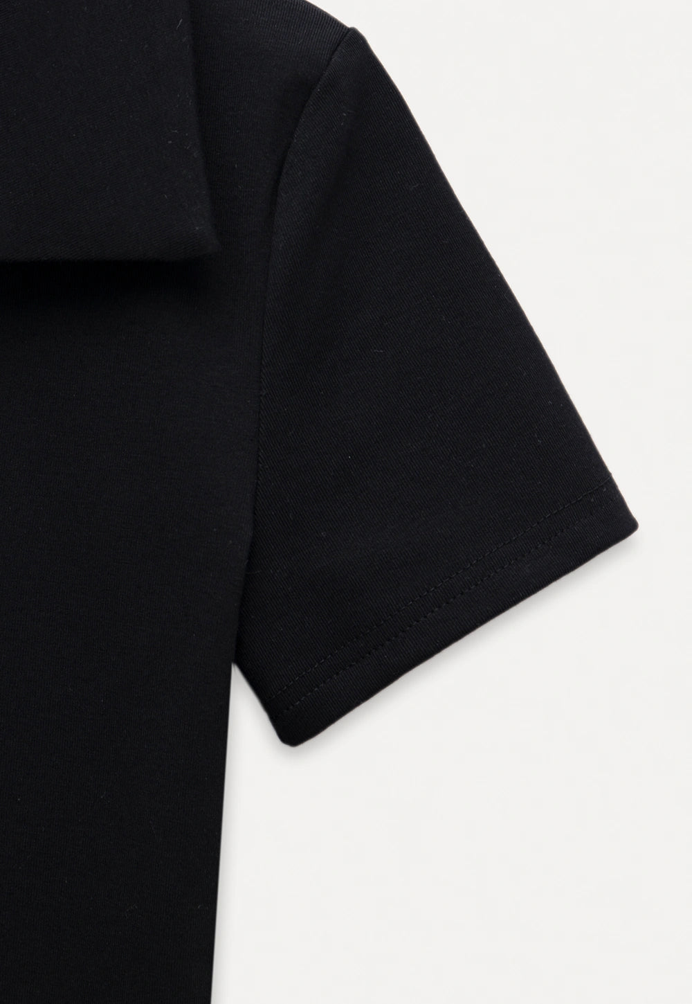 Collared V-Neck Tee