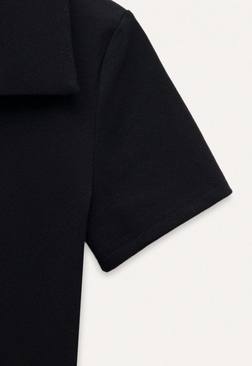 Collared V-Neck Tee