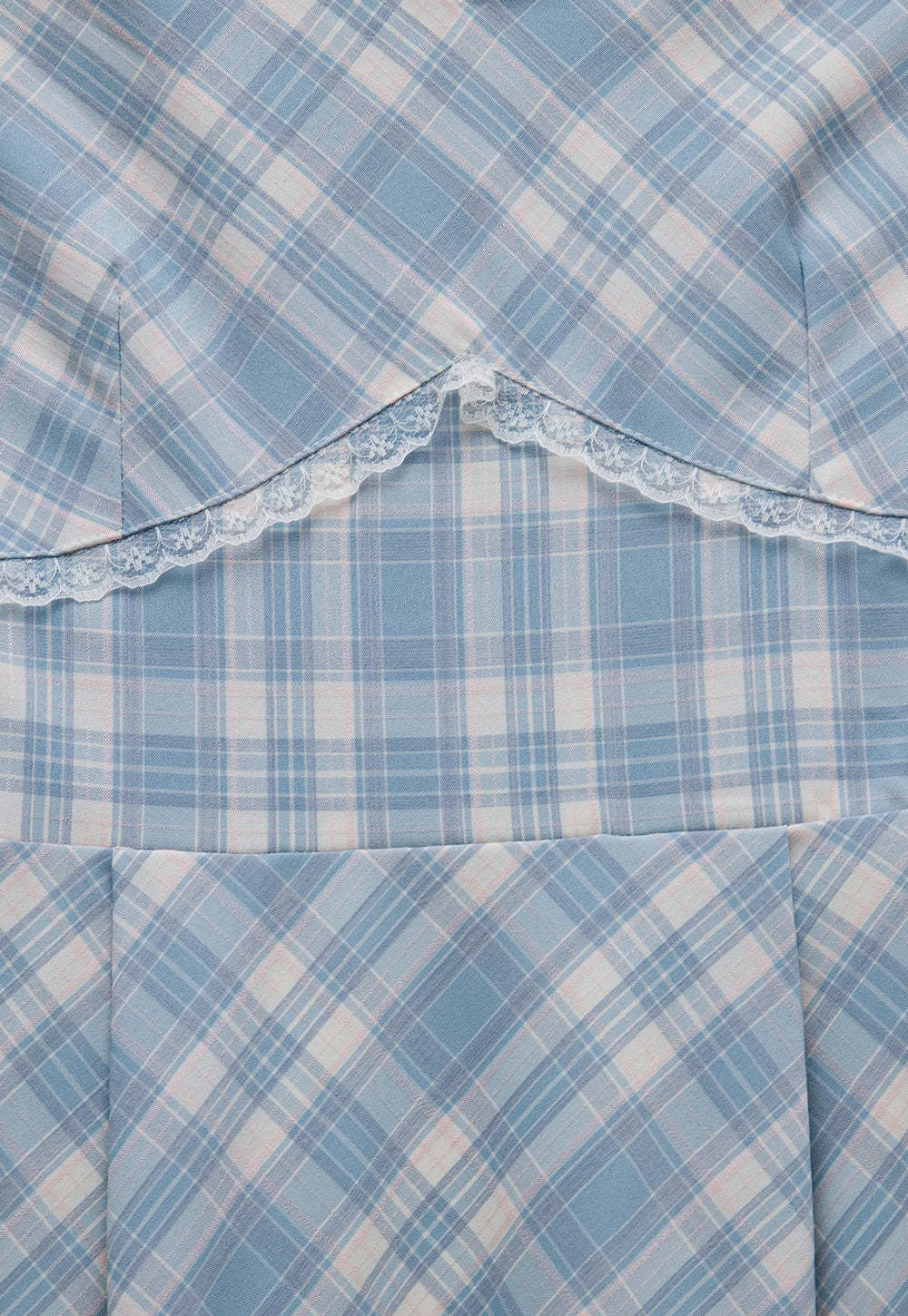 Plaid Halter Neck A-Line Dress2