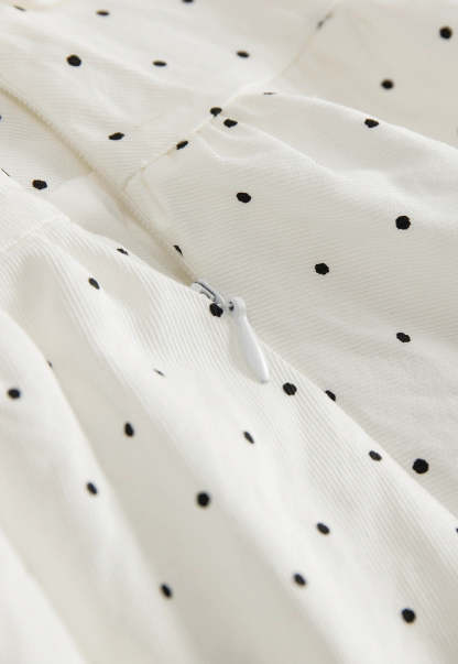 Women's Polka Dot Ruffle Skirt