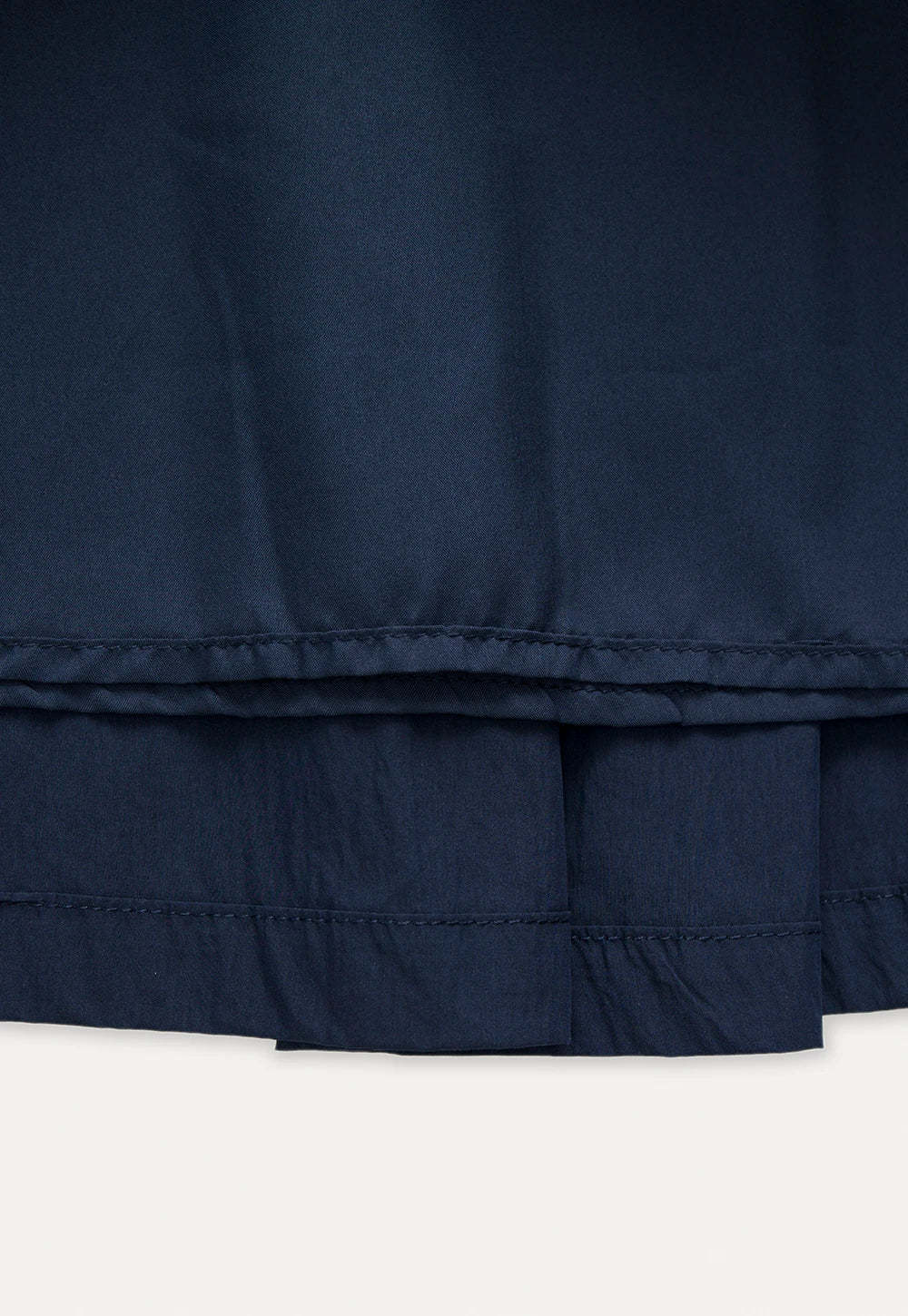 Women's Pleated Skirt with Side Ties