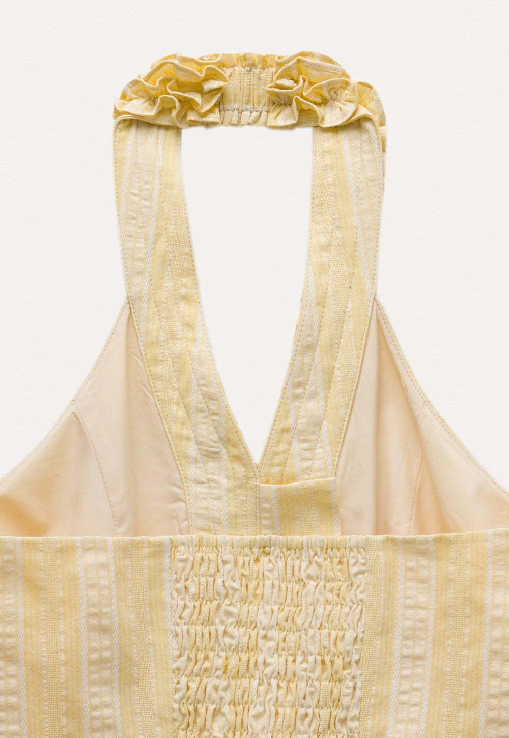 Women's Ruffle Halter Top