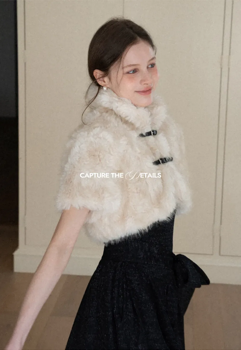 Furry Short Jacket for Warmth and Style