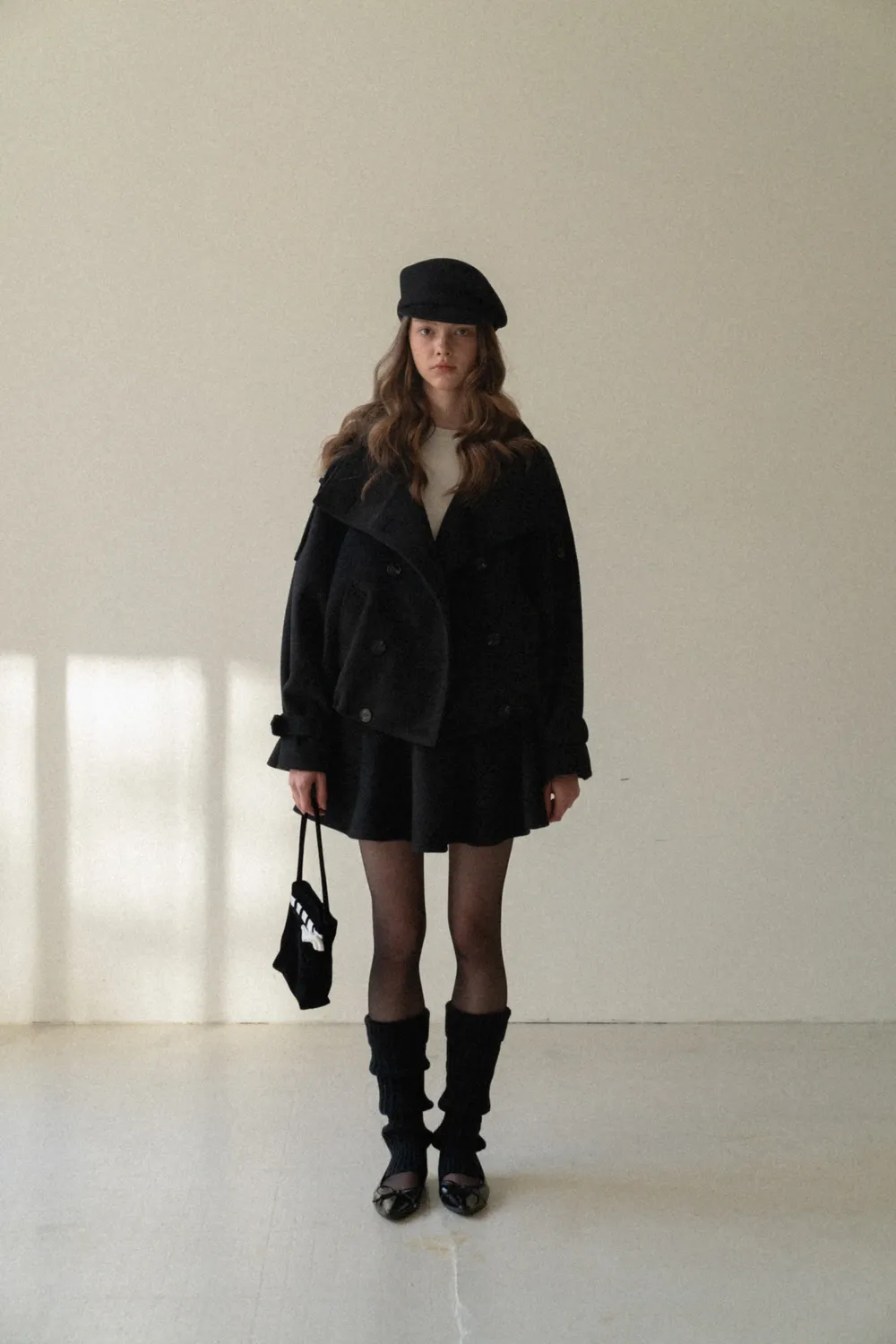 Elegant Jacket and Pleated Skirt Set