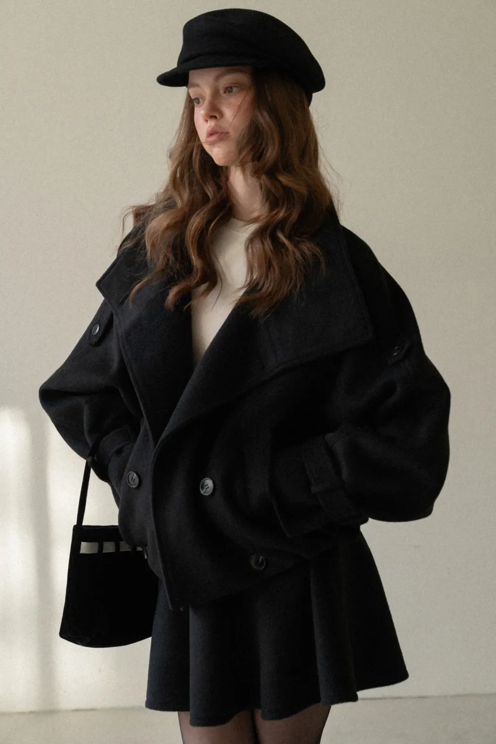 Elegant Jacket and Pleated Skirt Set