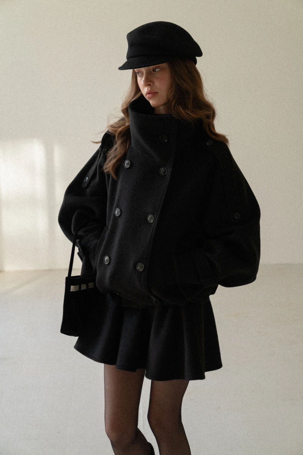 Elegant Jacket and Pleated Skirt Set