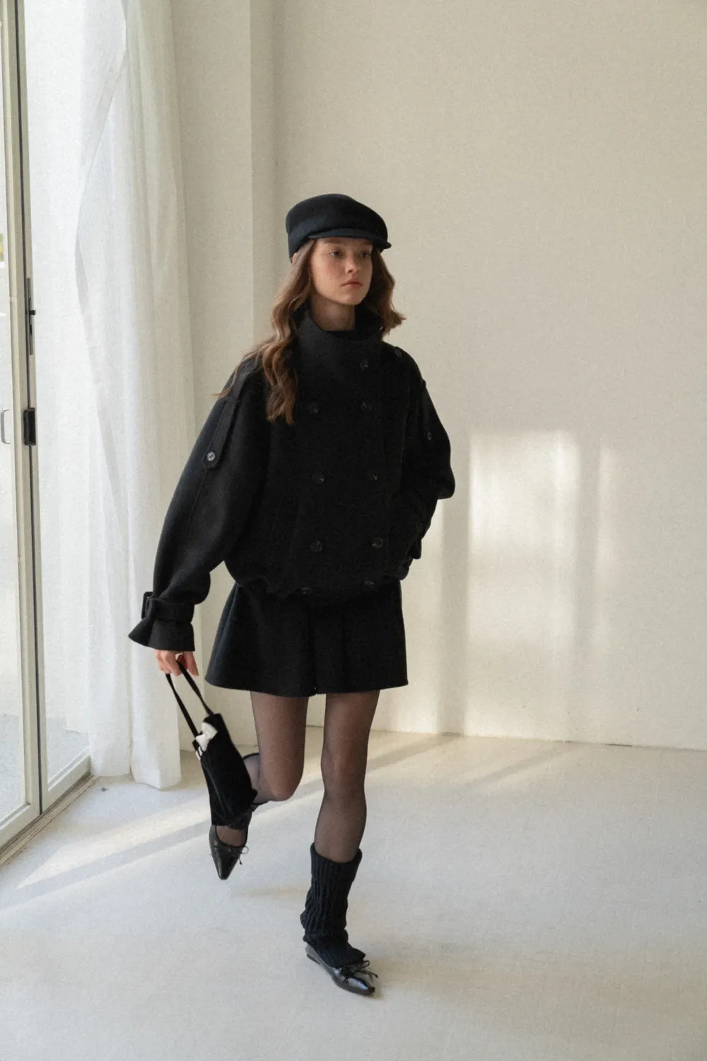 Elegant Jacket and Pleated Skirt Set