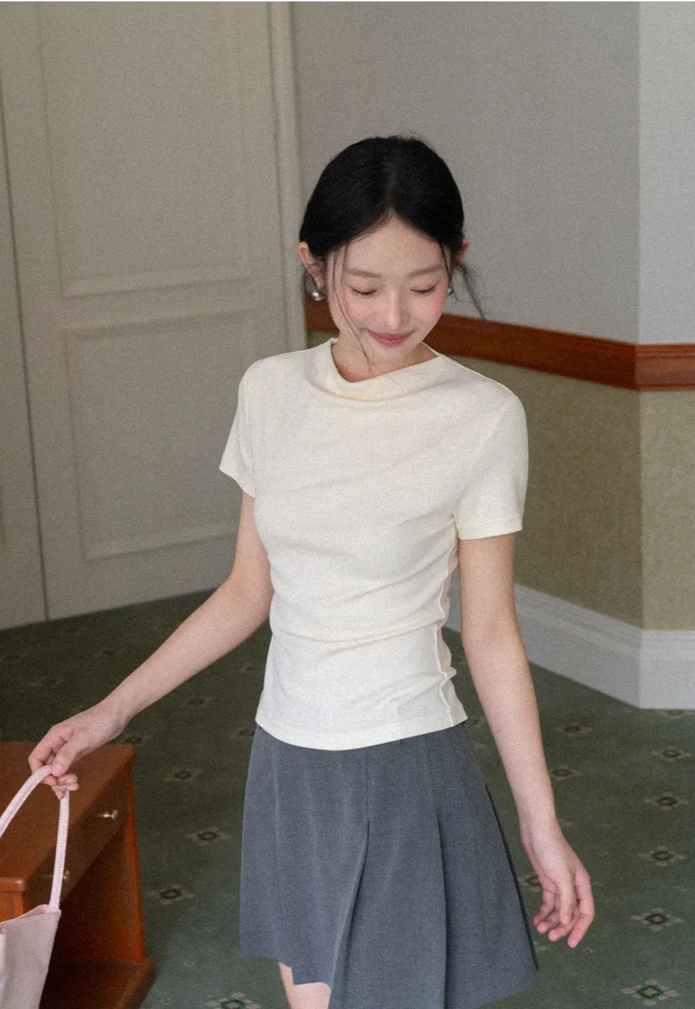 Short Sleeve Crew Neck T Shirt