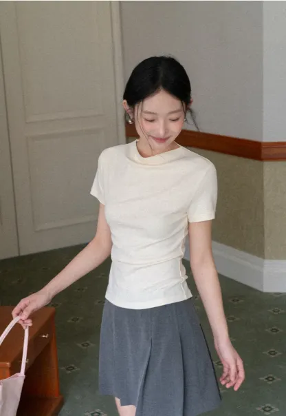 Short Sleeve Crew Neck T Shirt