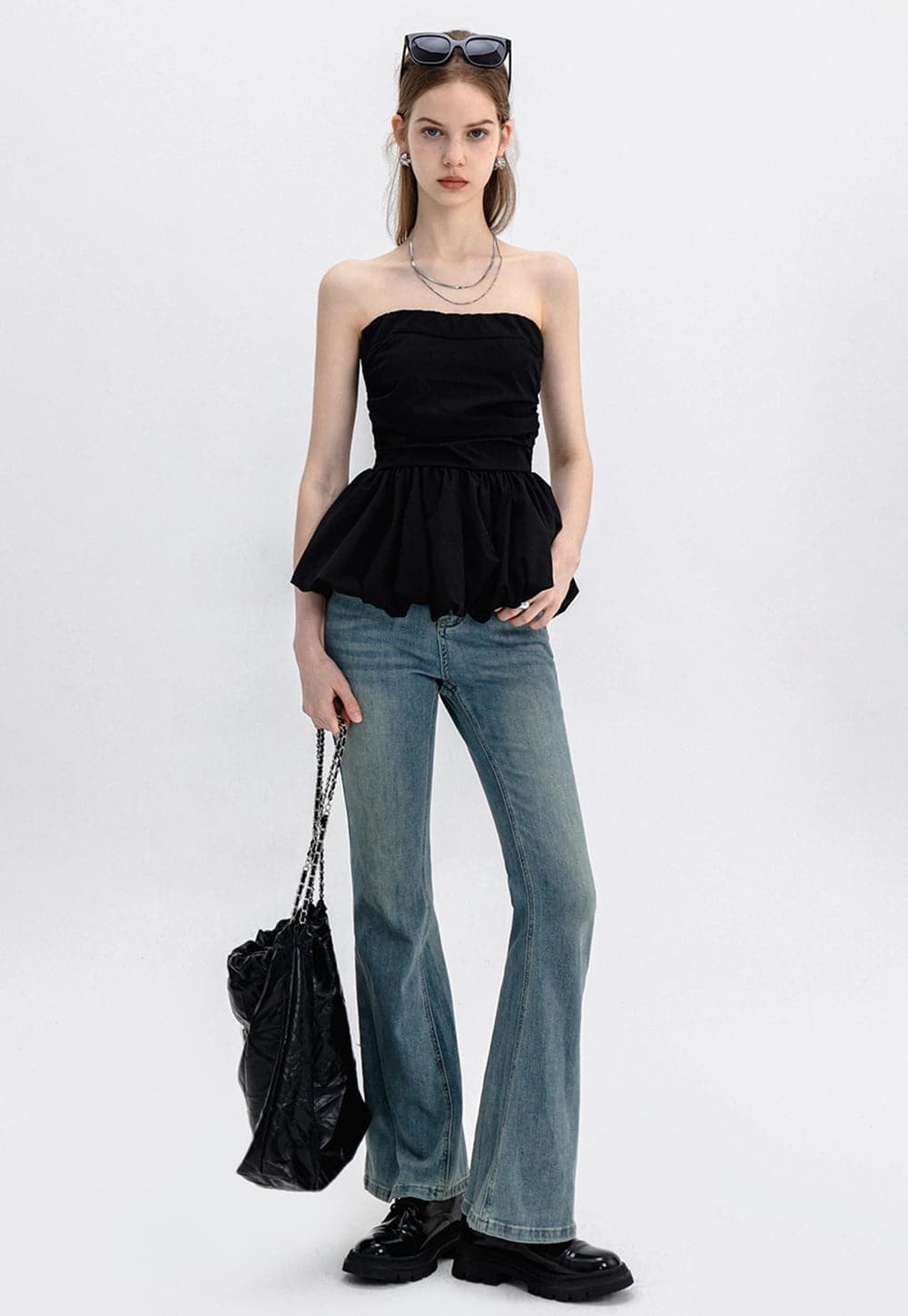【OHGA】RUFFLE SHOULDER 206280107-3