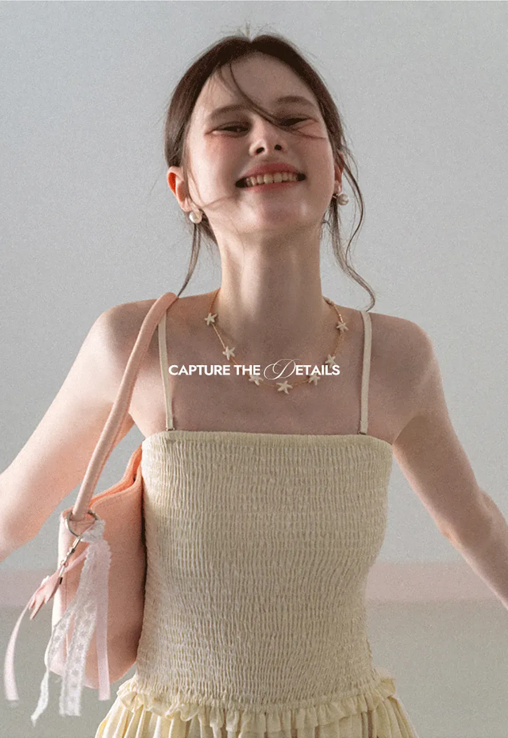 Strapless Smocked Bodice A Line Midi Dress