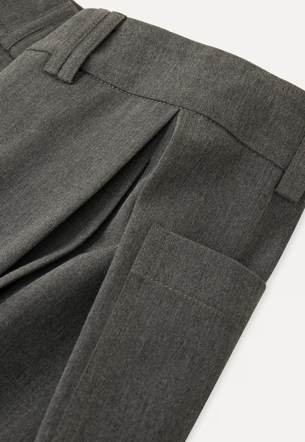 Wide Leg High Waist Casual Pants