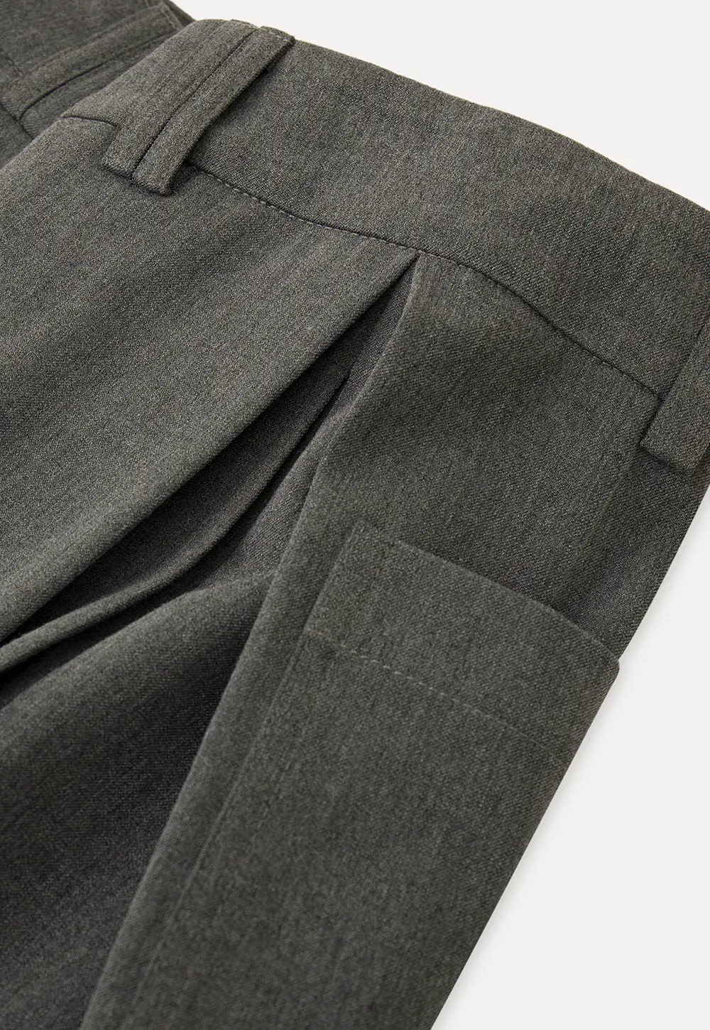 Wide Leg High Waist Casual Pants