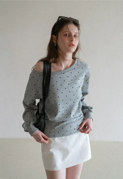 A-line mini skirt with clean lines and simple design