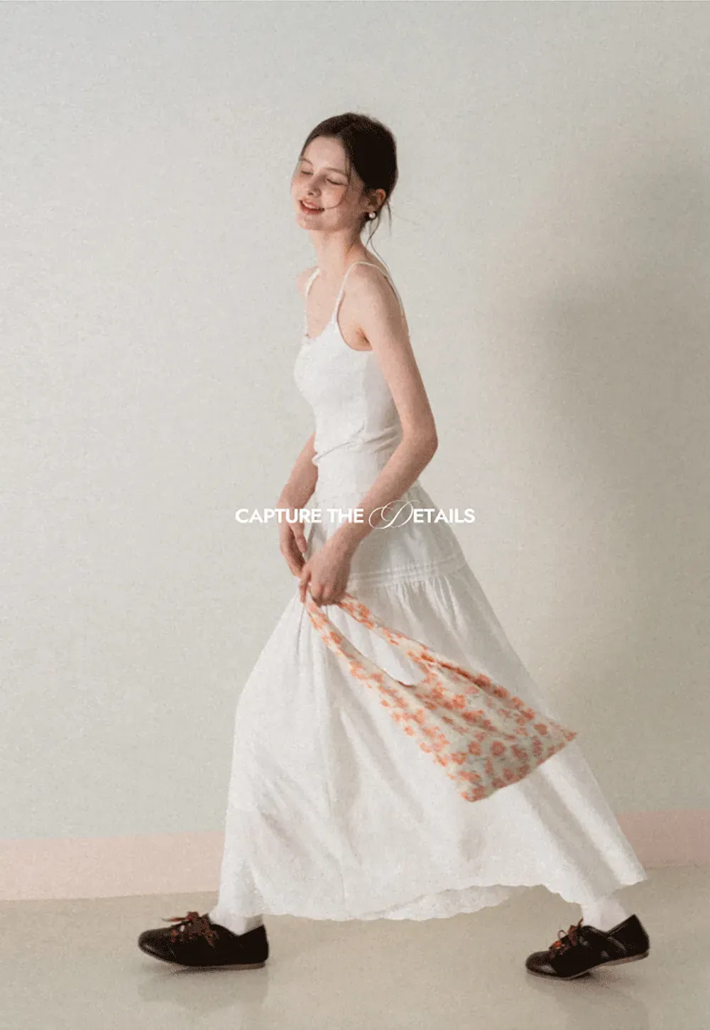 Tiered A-line Midi Skirt with Pleated Detail