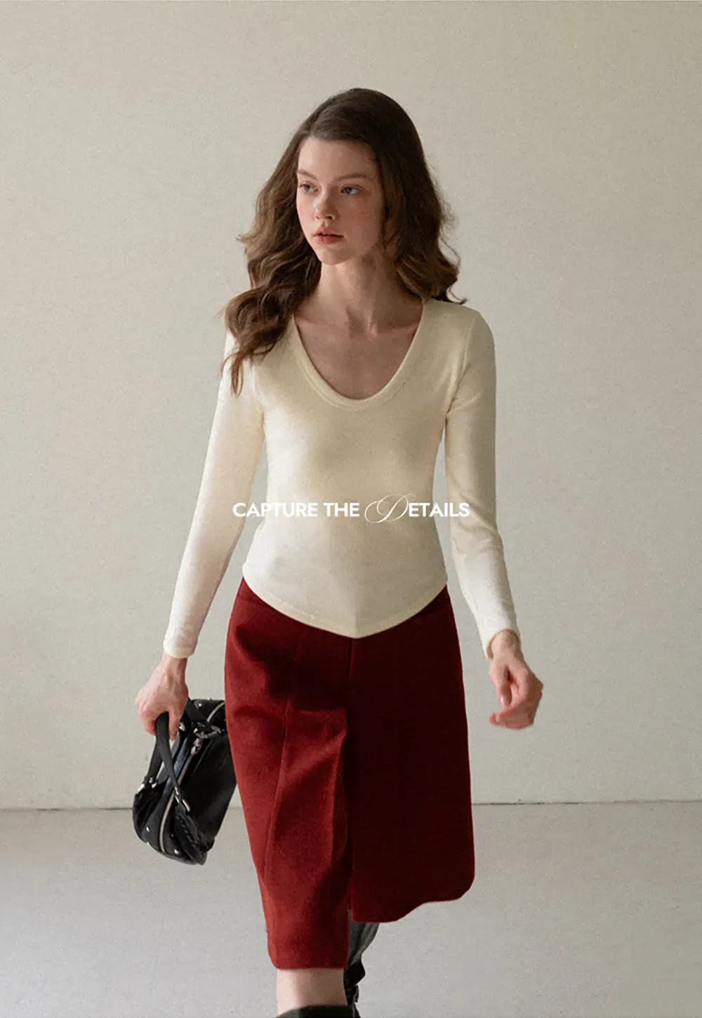 Elegant Basic Long Sleeve Top for Women