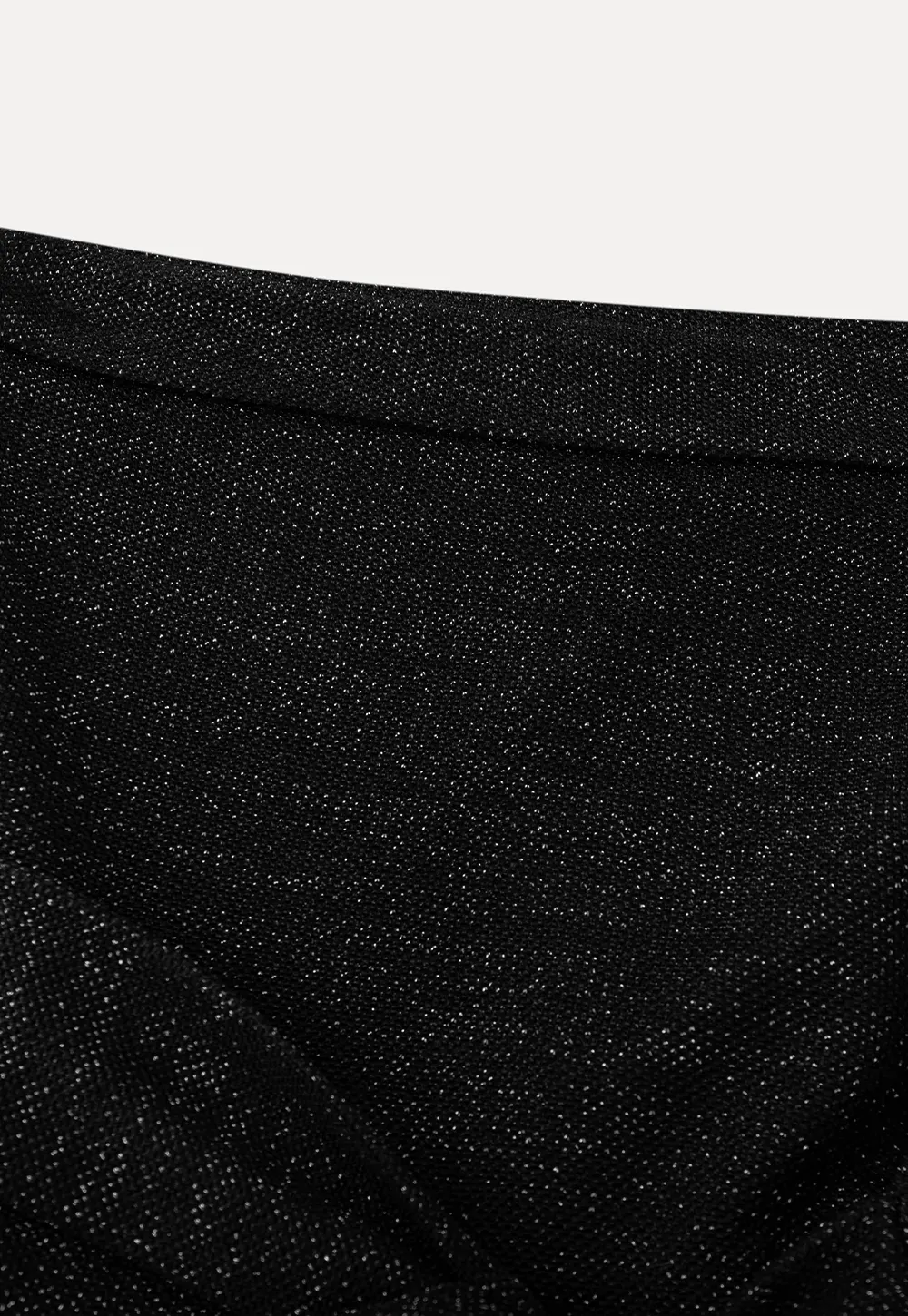 Elegant strapless midi dress with flowing skirt and textured fabric