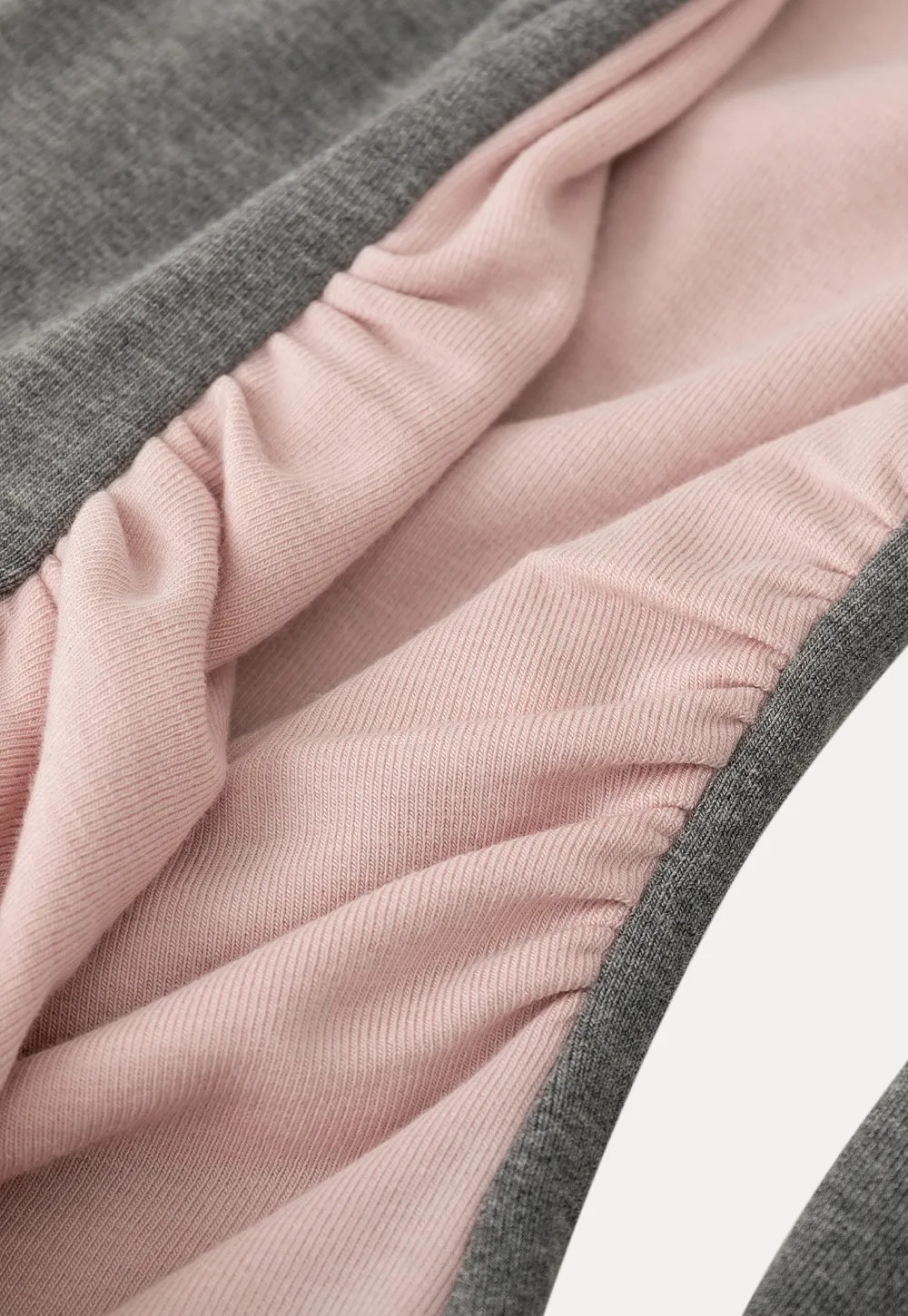 Polka dot long sleeve top with square neckline