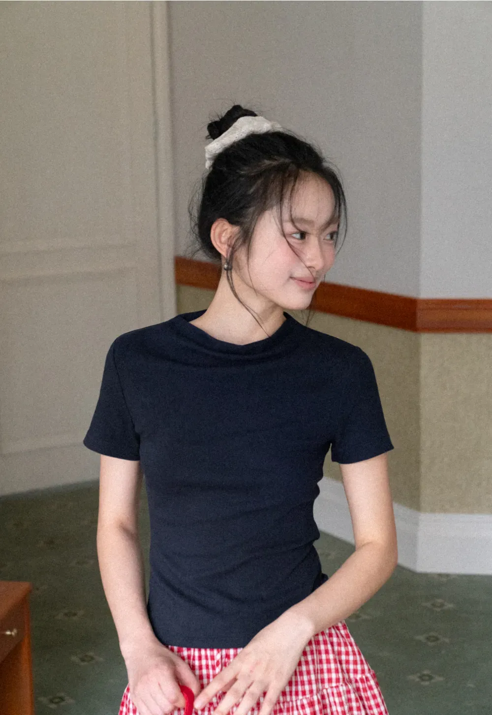 Short Sleeve Crew Neck T Shirt