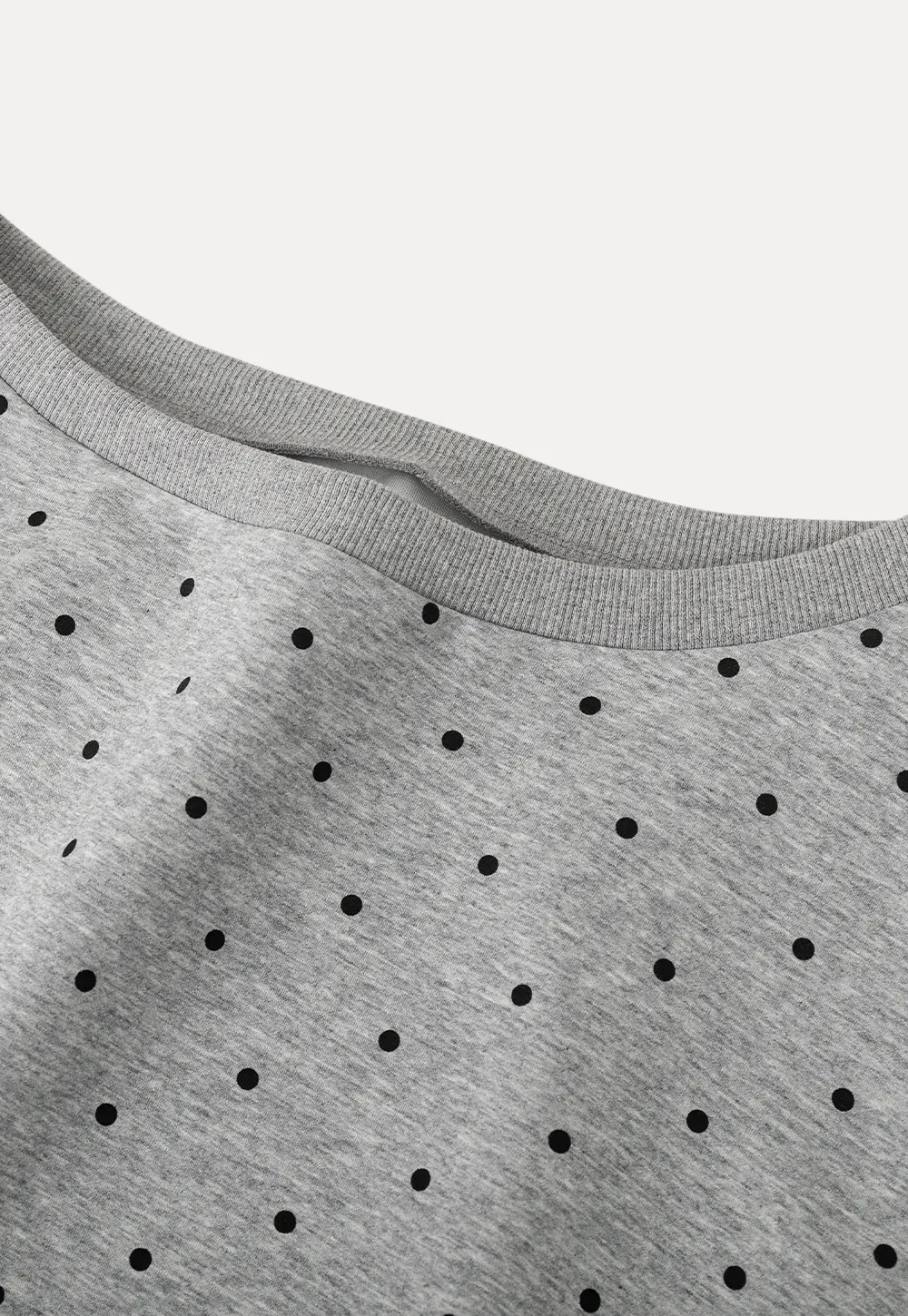 asymmetric sleeve casual sweater top