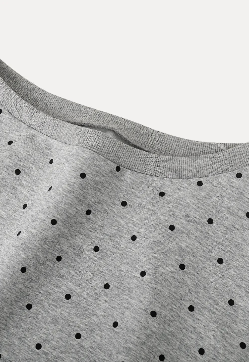 asymmetric sleeve casual sweater top