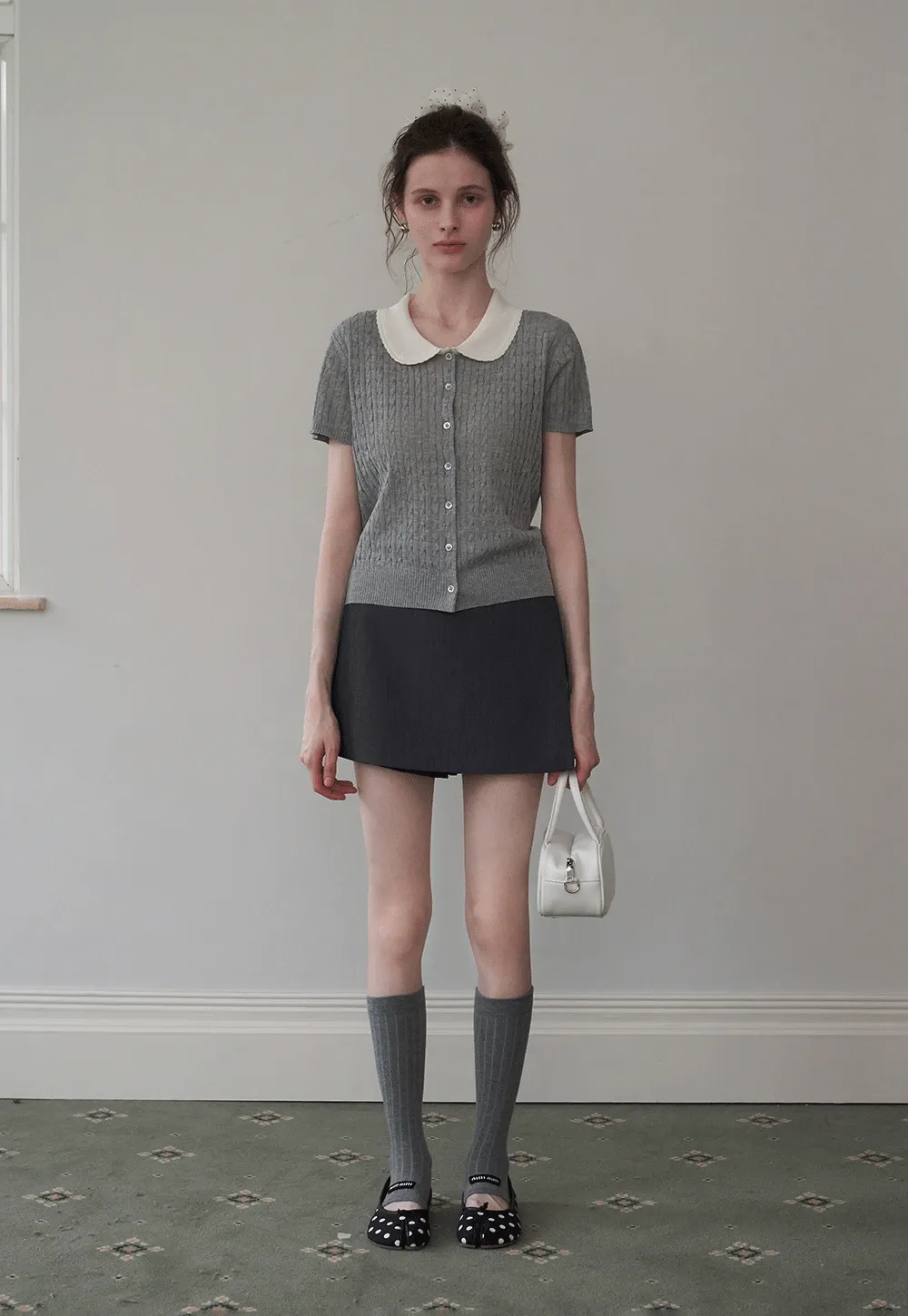 High Waist Mini Skirt