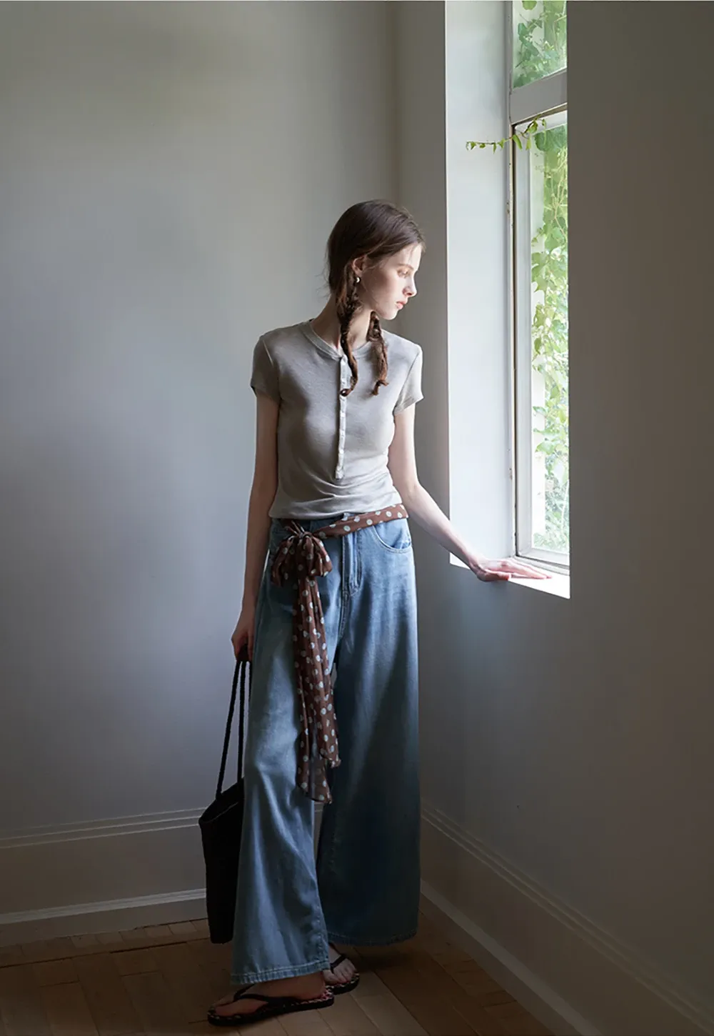 Women’s High-Waist Ultra-Wide-Leg Jeans