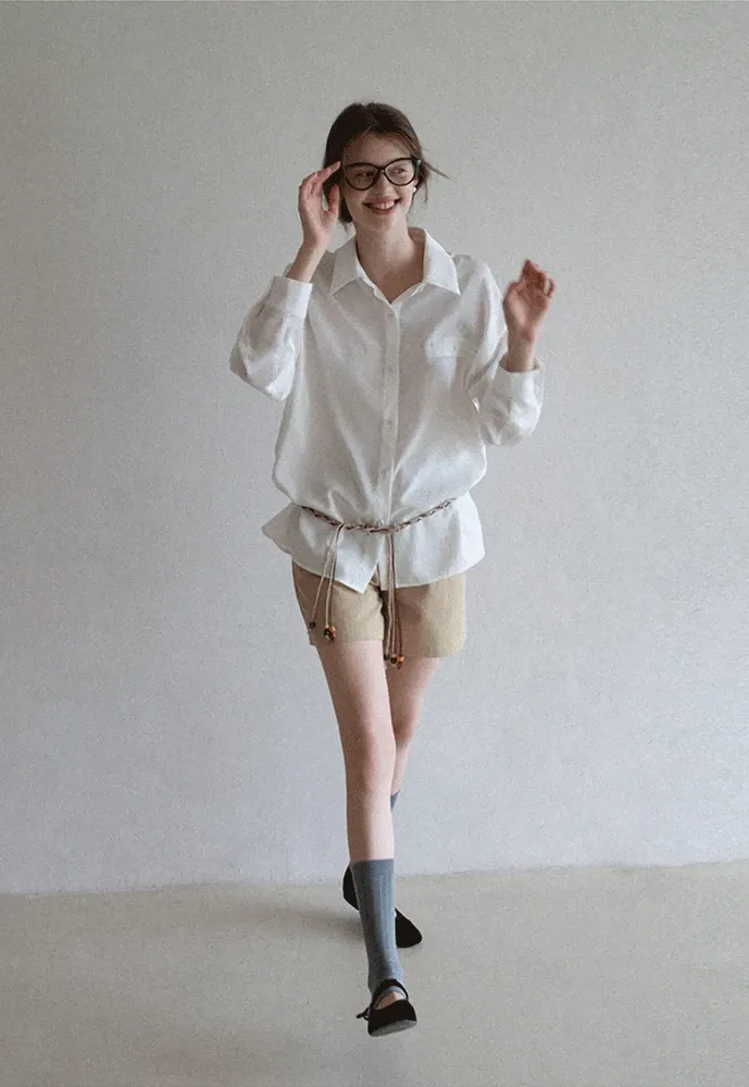 Oversized White Shirt