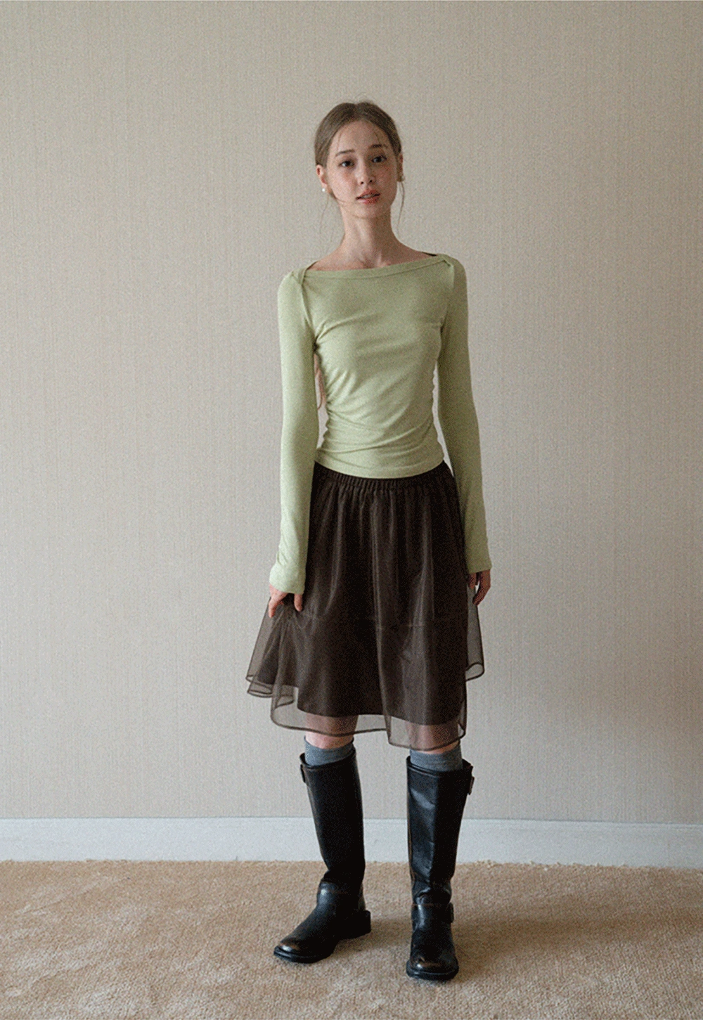 Frensh Style Tulle Skirt