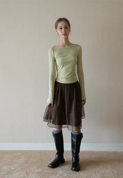 Frensh Style Tulle Skirt