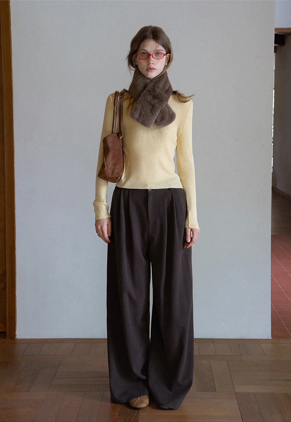 Women’s Ribbed Knit Turtleneck Sweater Top