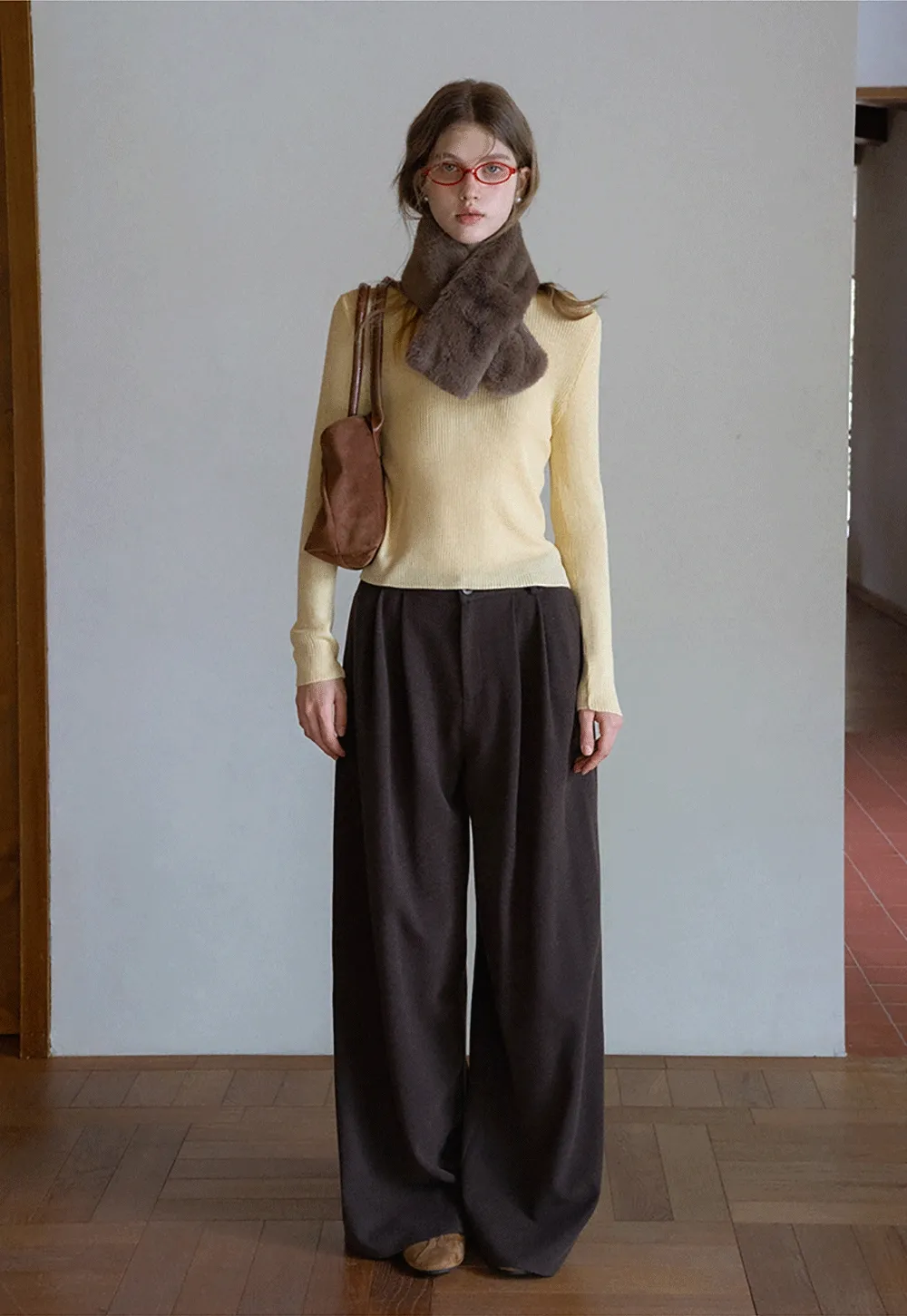 Women’s Ribbed Knit Turtleneck Sweater Top