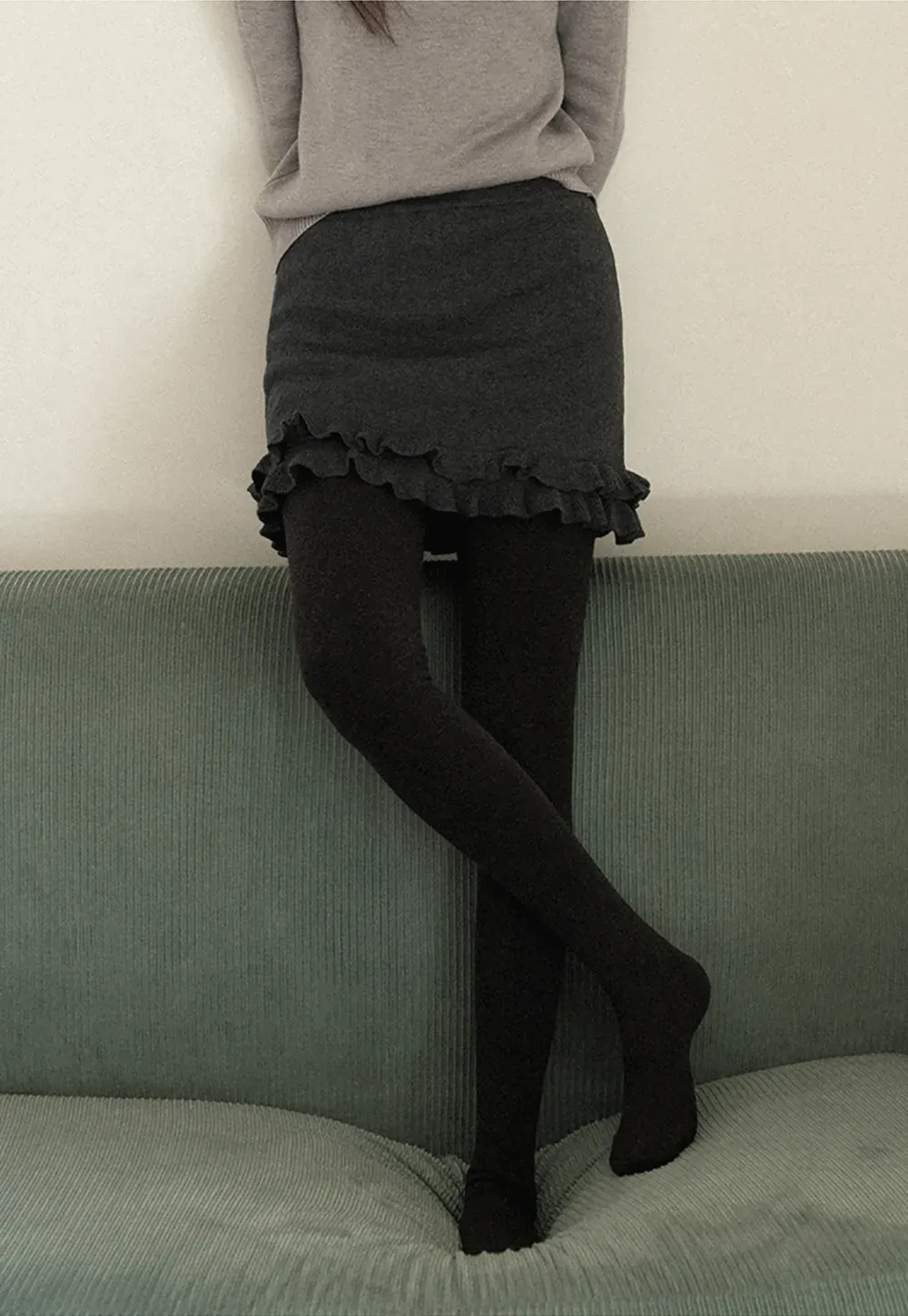 Soft Knit High-Waist Lounge Pants