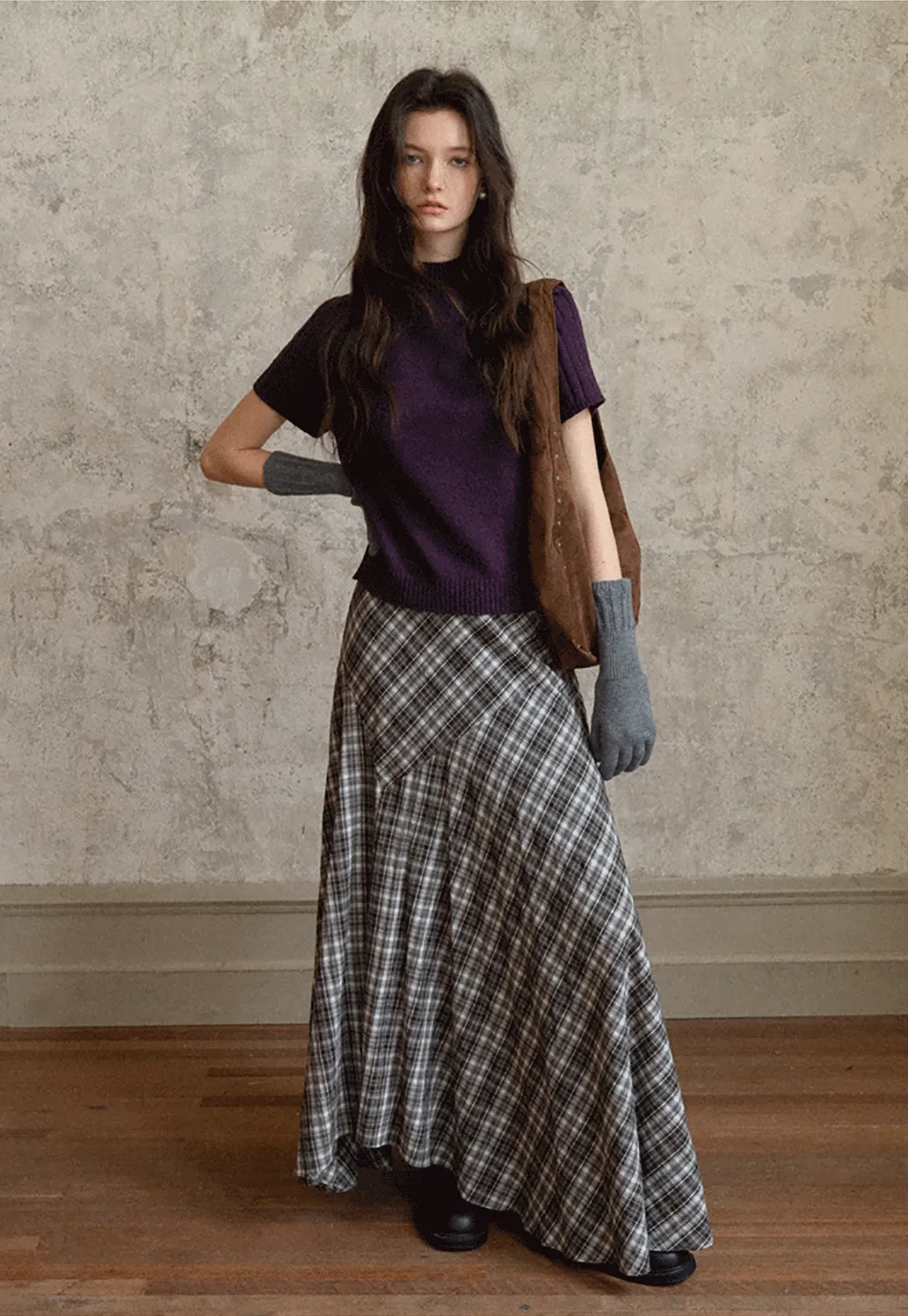 Olive Short Sleeve Mock Neck Knit Top