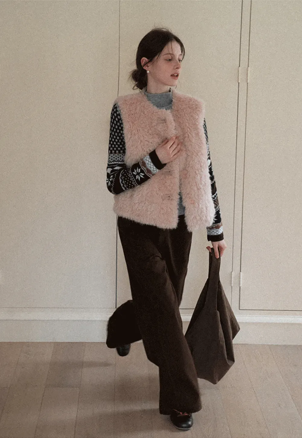 Wide-Leg Suit Trousers