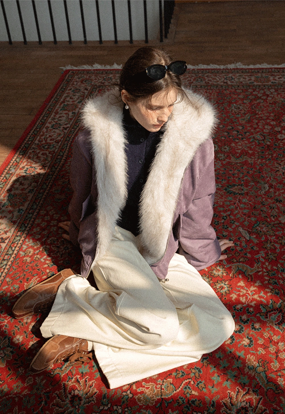 Women Double-Sided Fuzzy Coat