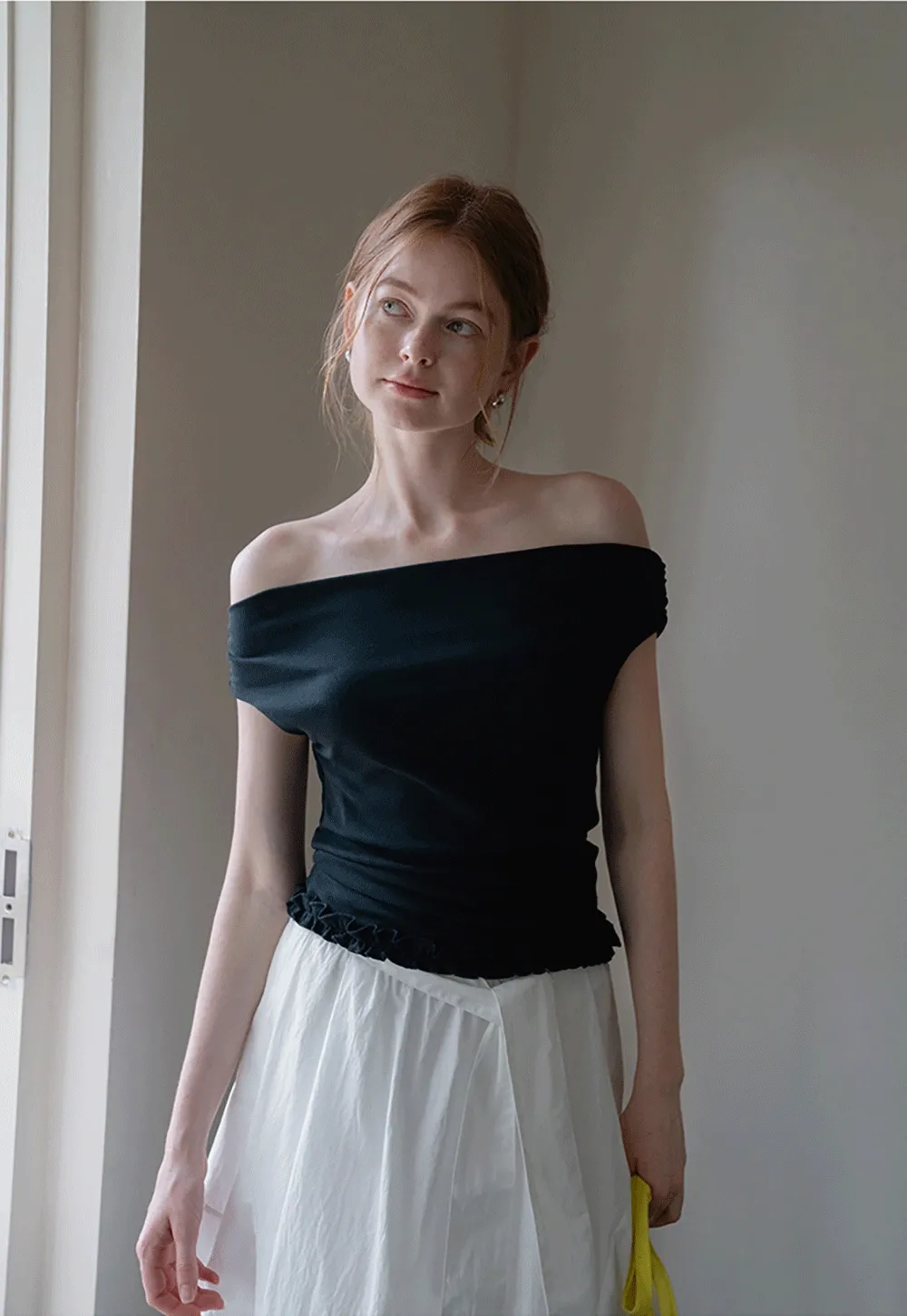 Women’s Off Shoulder Slim Fit Top