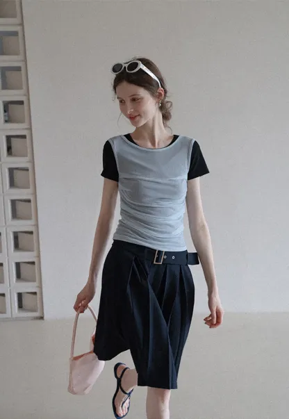 Stretch Ruched Tank Top