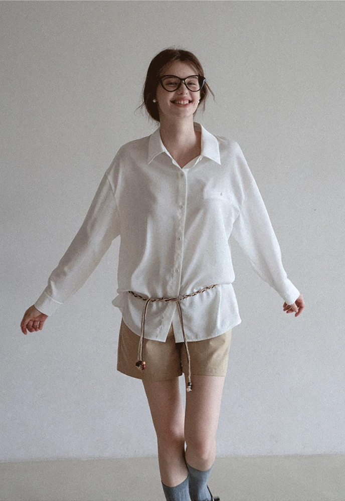 Oversized White Shirt