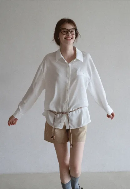 Oversized White Shirt