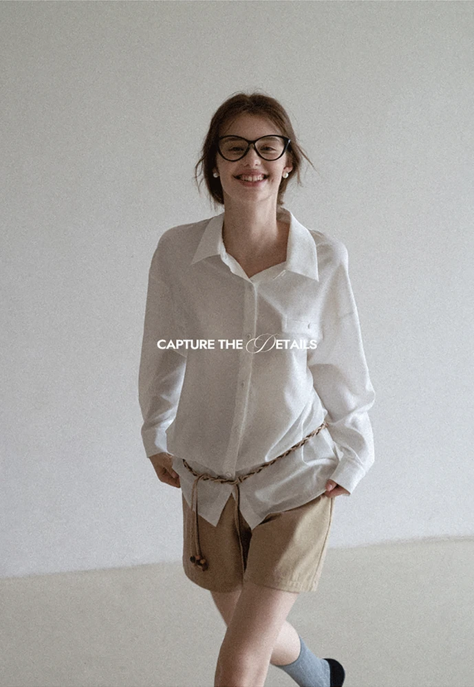 Oversized White Shirt